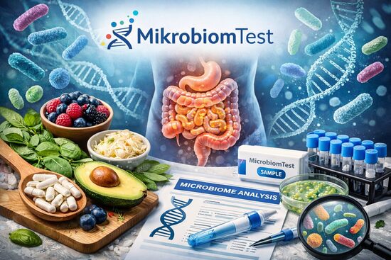 MIKROBIOMTEST - Badania mikrobiomu jelitowego 
